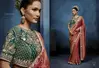 Peach Colour Masakali Vol 15 By Kimora Pure Fancy Embroidery Work Designer Saree Ks 5664
